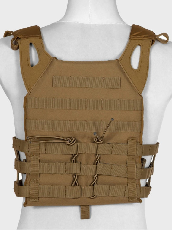 GFC TACTICAL KAMIZELKA JUMP TYPU PLATE CARRIER TAN 