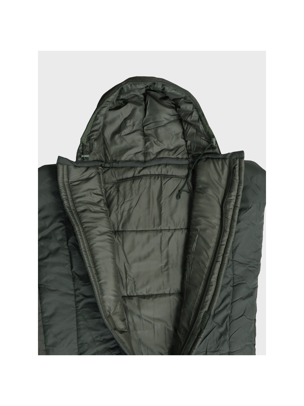 FOSTEX GARMENTS Śpiwór Puchowy z kapturem Garments Commander do -15°C 240cm x 83cm Zielony
