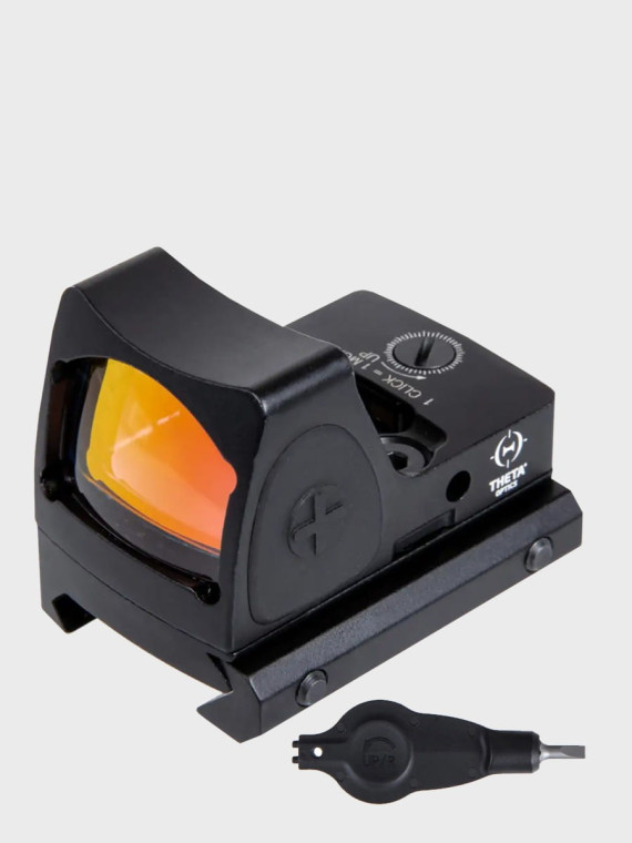 THETA OPTICS Kolimator Rugged Mini Reflex RIS 22mm Czarny