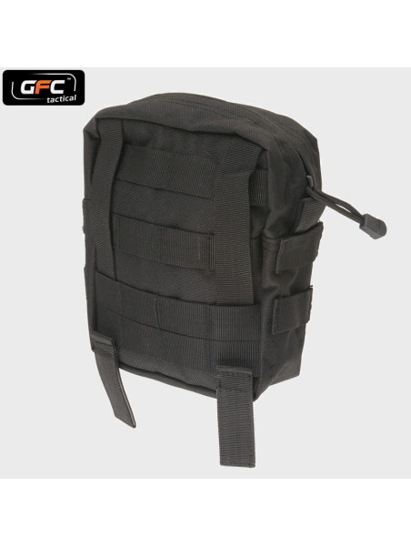 GFC TACTICAL ŁADOWNICA KIESZEŃ CARGO DUŻA CZARNA