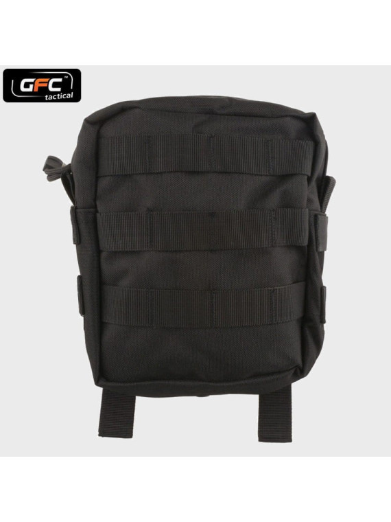 GFC TACTICAL ŁADOWNICA KIESZEŃ CARGO DUŻA CZARNA