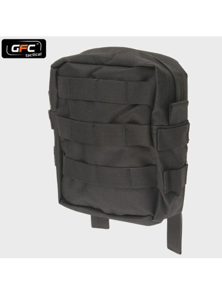 GFC TACTICAL ŁADOWNICA KIESZEŃ CARGO DUŻA CZARNA