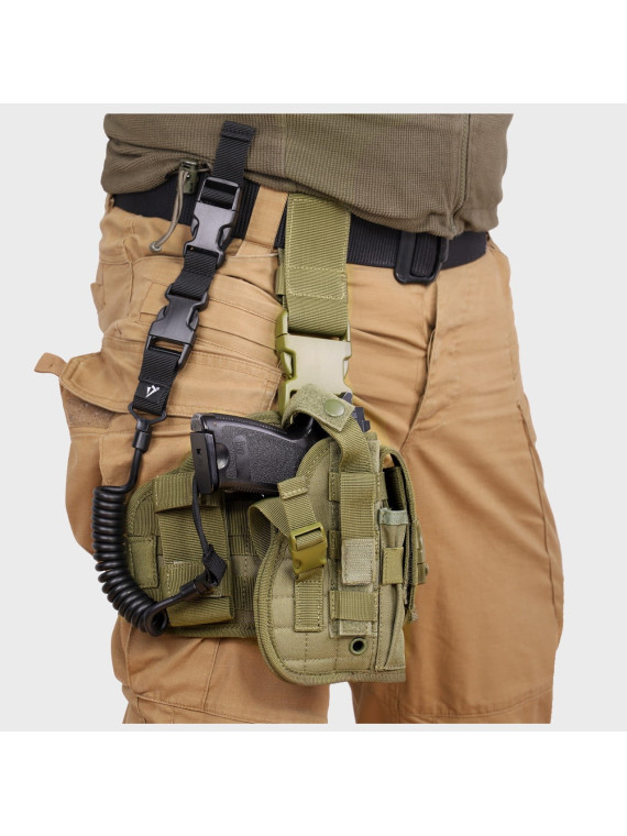 GFC TACTICAL PANEL UDOWY MODUŁOWY Z KABURĄ OLIWKOWY