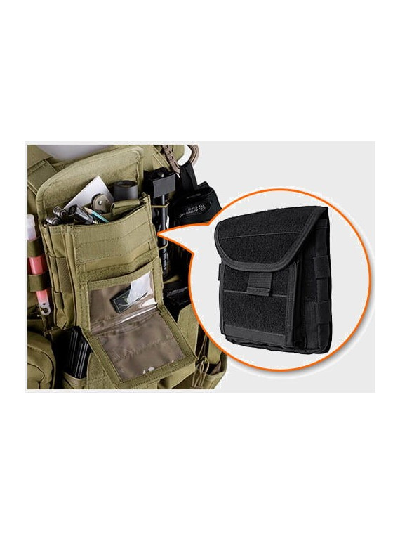GFC TACTICAL PANEL ADMINISTRACYJNY Z MAPNIKIEM CZARNY