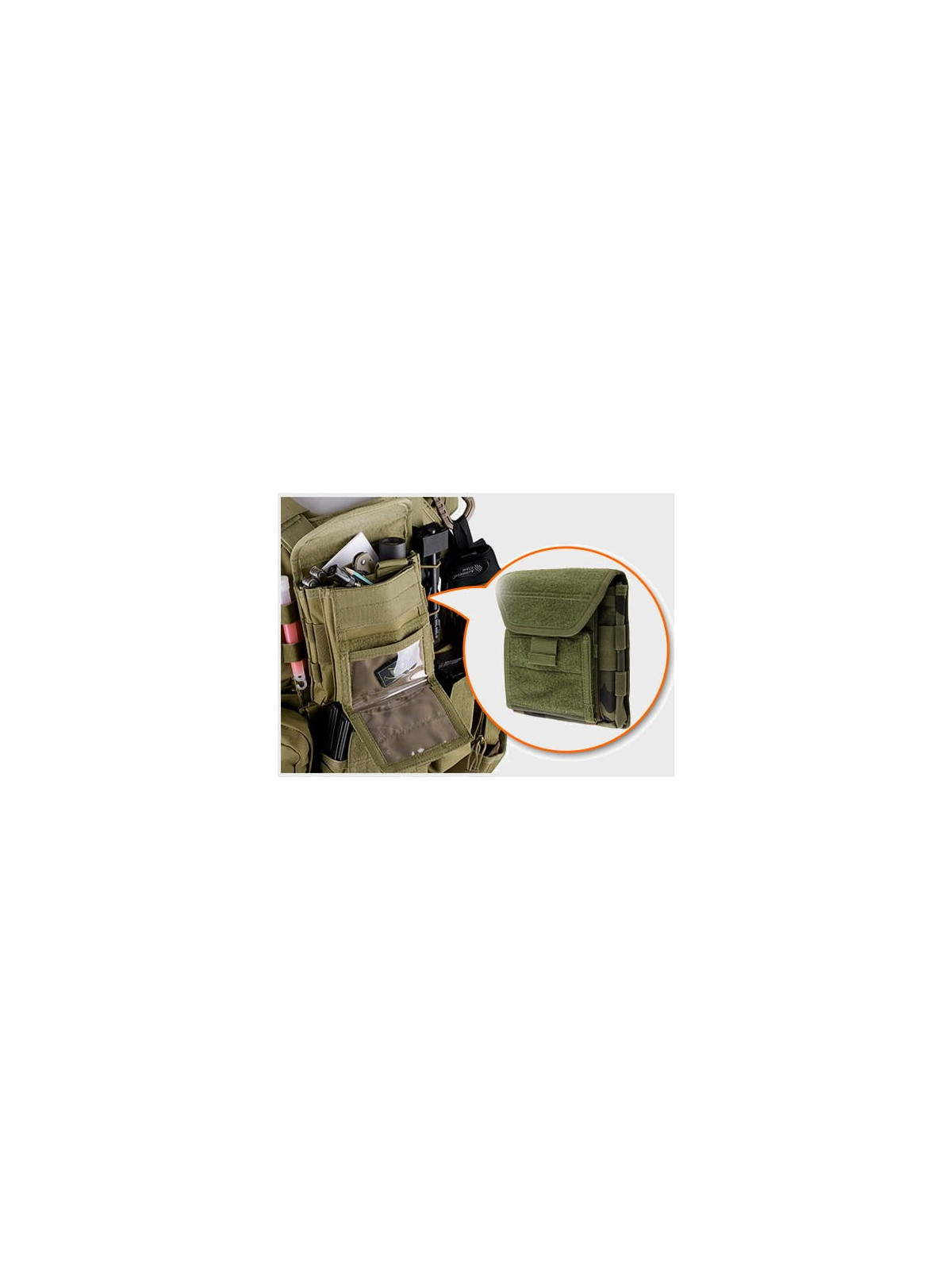 GFC TACTICAL PANEL ADMINISTRACYJNY Z MAPNIKIEM WZ.93