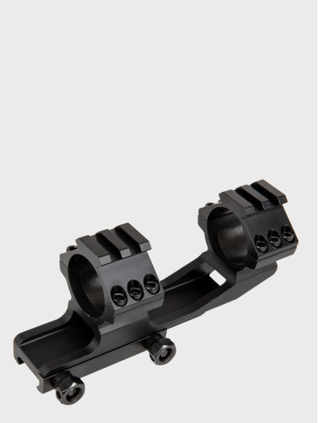 THETA OPTICS Montaż Kątowy do Lunety 29mm 1-Częściowy Szyny RIS 22mm Czarny