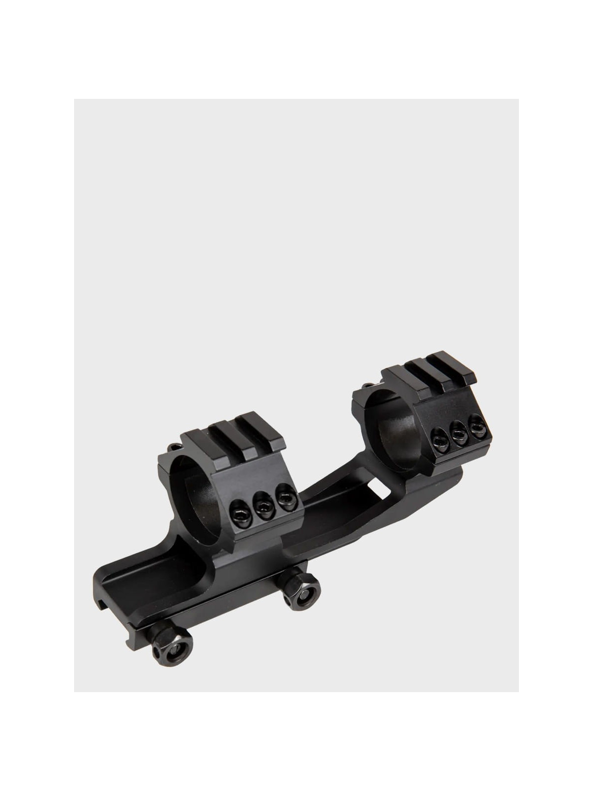 THETA OPTICS Montaż Kątowy do Lunety 29mm 1-Częściowy Szyny RIS 22mm Czarny