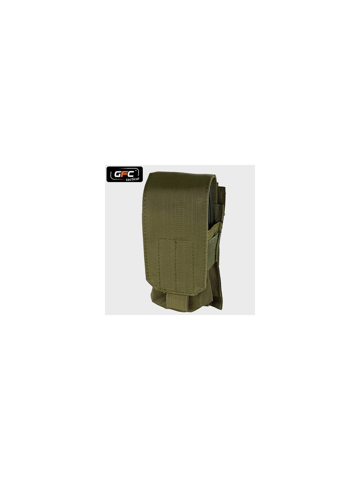 GFC TACTICAL ŁADOWNICA PODWÓJNA NA MAGAZYNKI M4/M16 OLIWKOWA