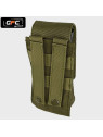 GFC TACTICAL ŁADOWNICA PODWÓJNA NA MAGAZYNKI M4/M16 OLIWKOWA