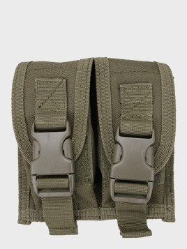 GFC TACTICAL ŁADOWNICA PODWÓJNA NA GRANATY OLIWKOWA