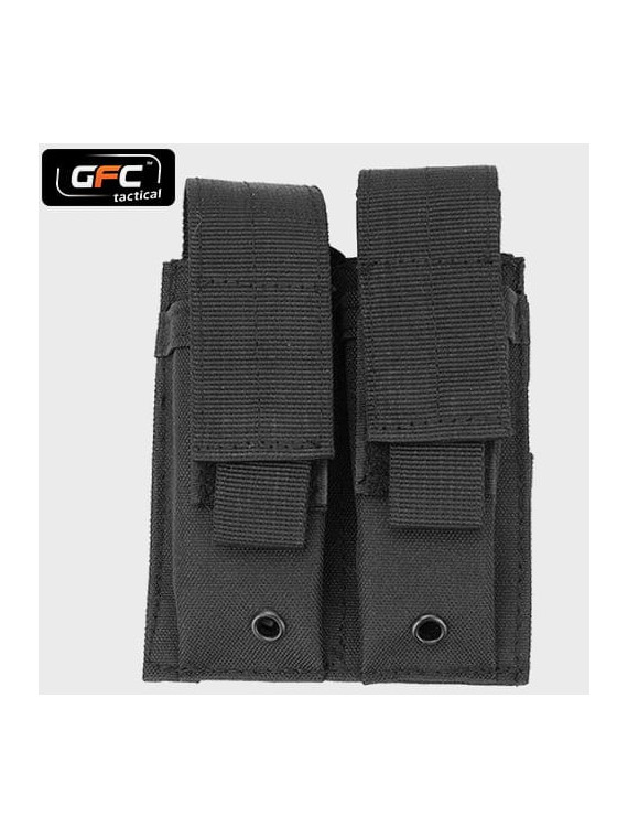 GFC TACTICAL ŁADOWNICA PODWÓJNA PISTOLETOWA CZARNA