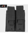 GFC TACTICAL ŁADOWNICA PODWÓJNA PISTOLETOWA CZARNA