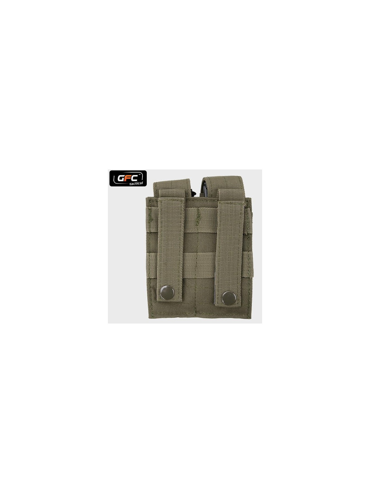 GFC TACTICAL ŁADOWNICA PODWÓJNA PISTOLETOWA OLIWKOWA