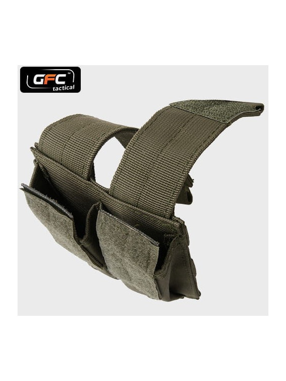 GFC TACTICAL ŁADOWNICA PODWÓJNA PISTOLETOWA OLIWKOWA