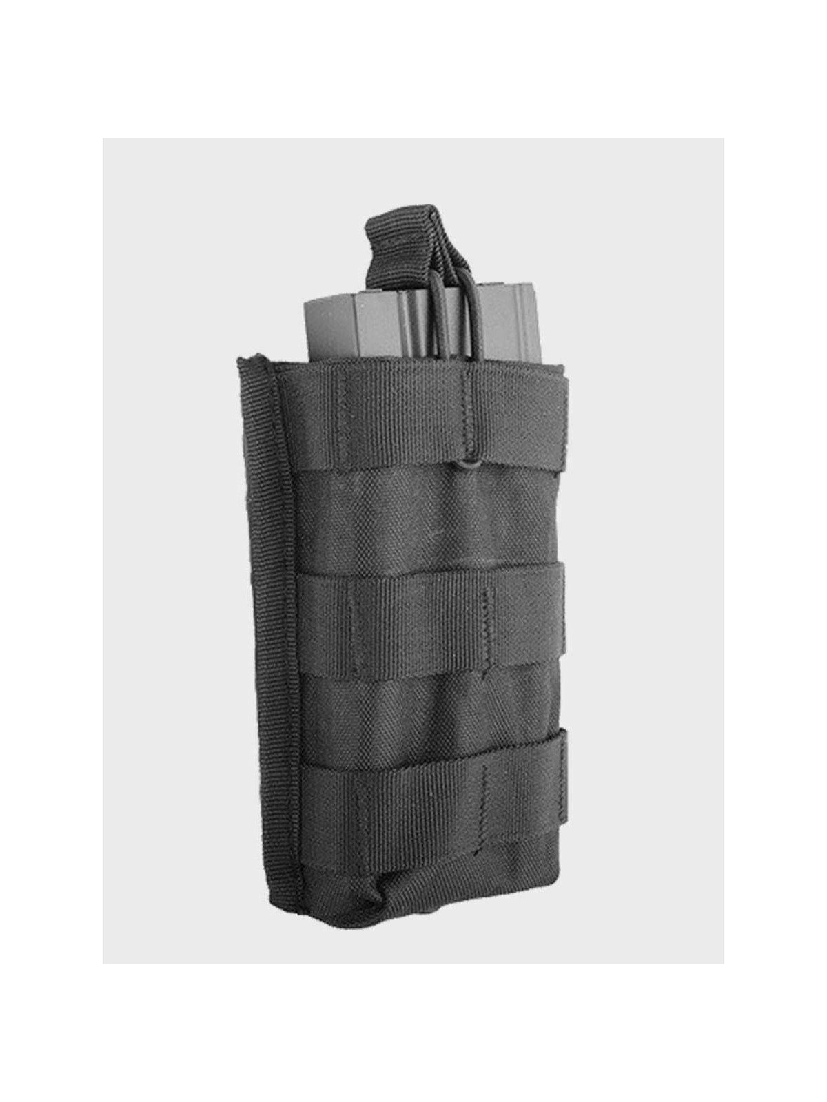 GFC TACTICAL ŁADOWNICA POJEDYNCZA TYPU SHINGLE CZARNA