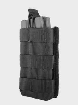 GFC TACTICAL ŁADOWNICA POJEDYNCZA TYPU SHINGLE CZARNA