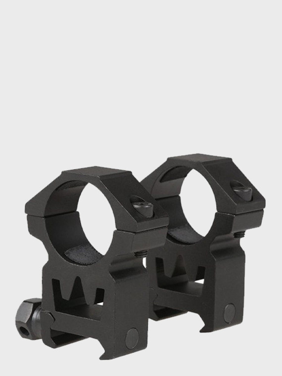 THETA OPTICS Montaż optyki 25mm na szynę RIS dwuczęściowy wysoki