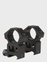 THETA OPTICS Montaż optyki 25mm na szynę RIS dwuczęściowy wysoki