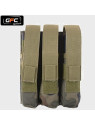 GFC TACTICAL ŁADOWNICA POTRÓJNA MP5 OLIWKOWA