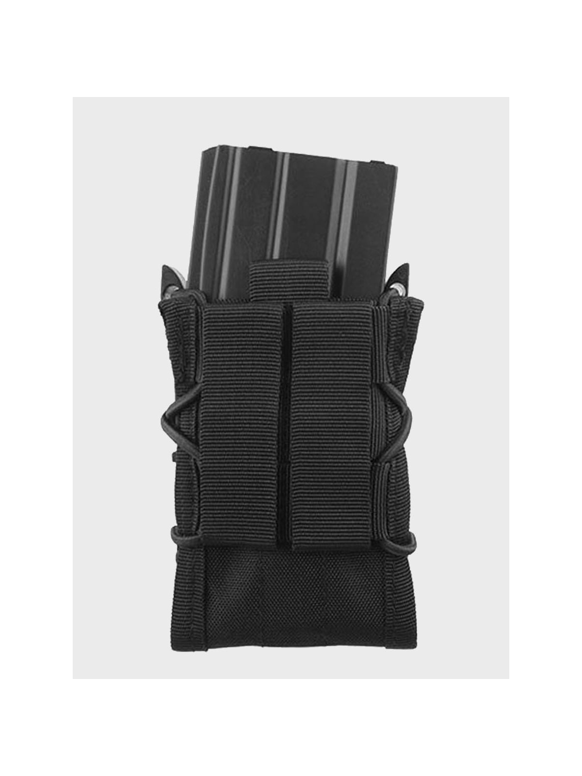 GFC TACTICAL ŁADOWNICA na magazynek pistoletowy i karabinowy AK, M4/M16, Aug,Grot  TC 1+1 CZARNA