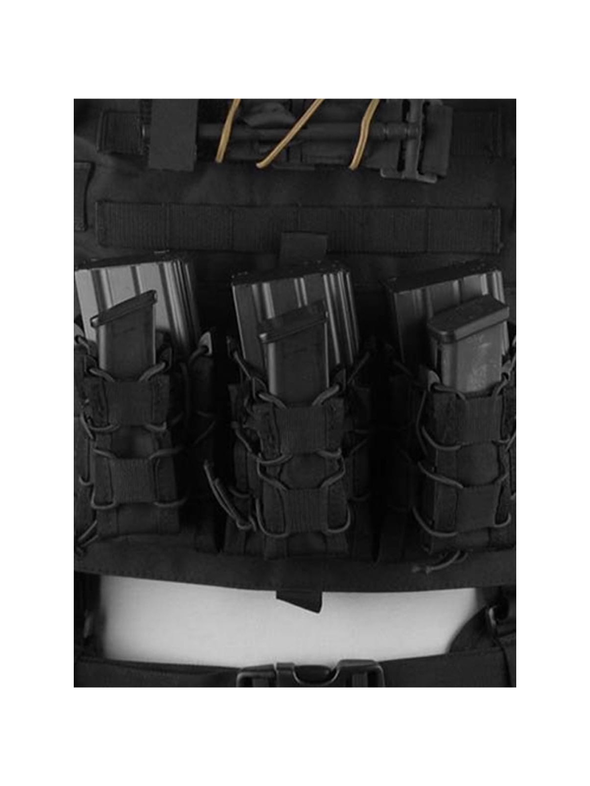 GFC TACTICAL ŁADOWNICA na magazynek pistoletowy i karabinowy AK, M4/M16, Aug,Grot  TC 1+1 CZARNA