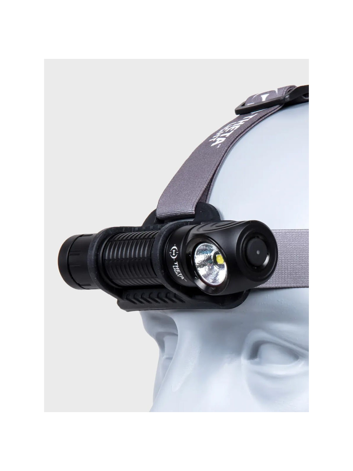 THETA OPTICS Latarka czołowa hybrydowa TX65 czarna