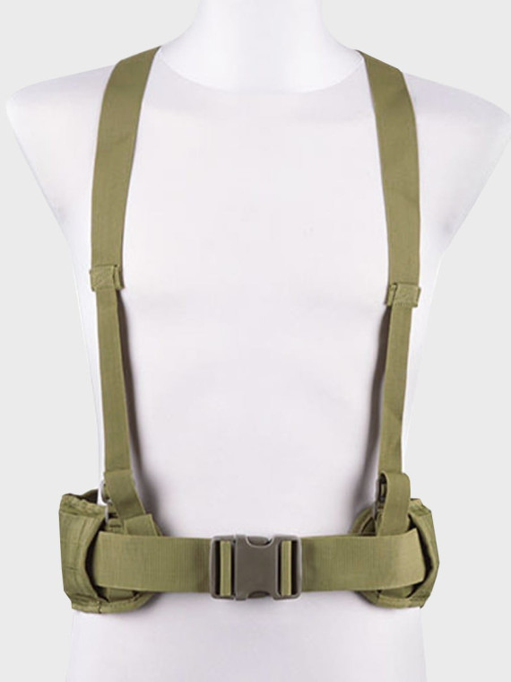 GFC TACTICAL PASOSZELKI TAKTYCZNE TYPU X PAS MOLLE OLIWKOWE