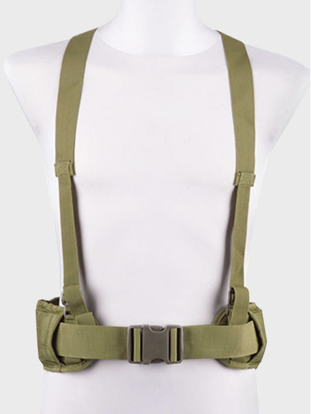 GFC TACTICAL PASOSZELKI TAKTYCZNE TYPU X PAS MOLLE OLIWKOWE