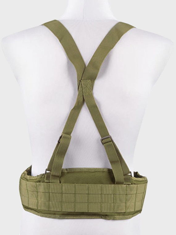 GFC TACTICAL PASOSZELKI TAKTYCZNE TYPU X PAS MOLLE OLIWKOWE