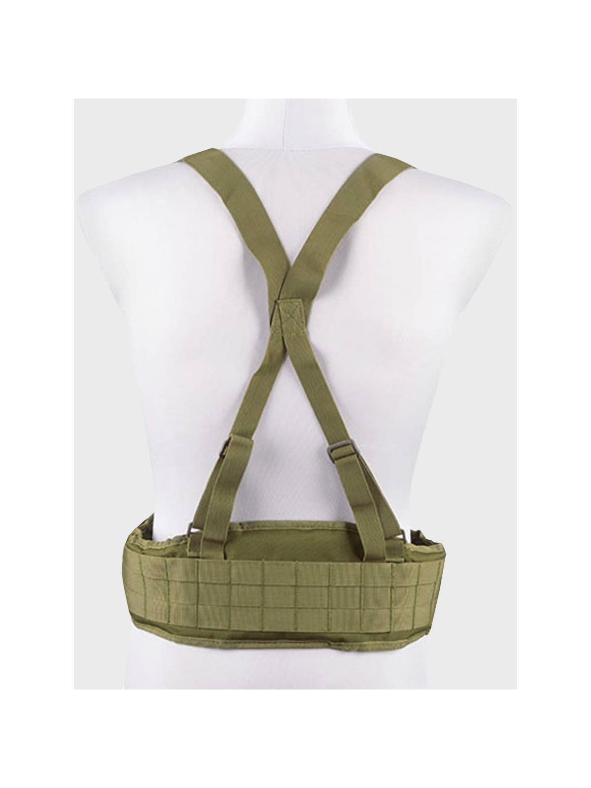 GFC TACTICAL PASOSZELKI TAKTYCZNE TYPU X PAS MOLLE OLIWKOWE
