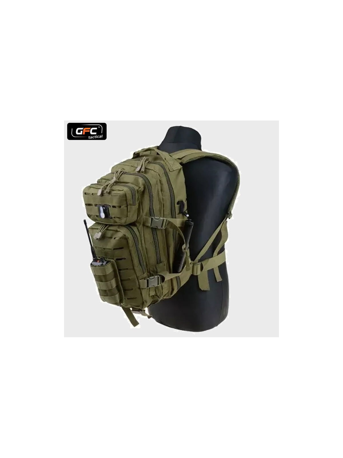 GFC TACTICAL PLECAK TAKTYCZNY ASSAULT LASER CUT 25L OLIWKOWY
