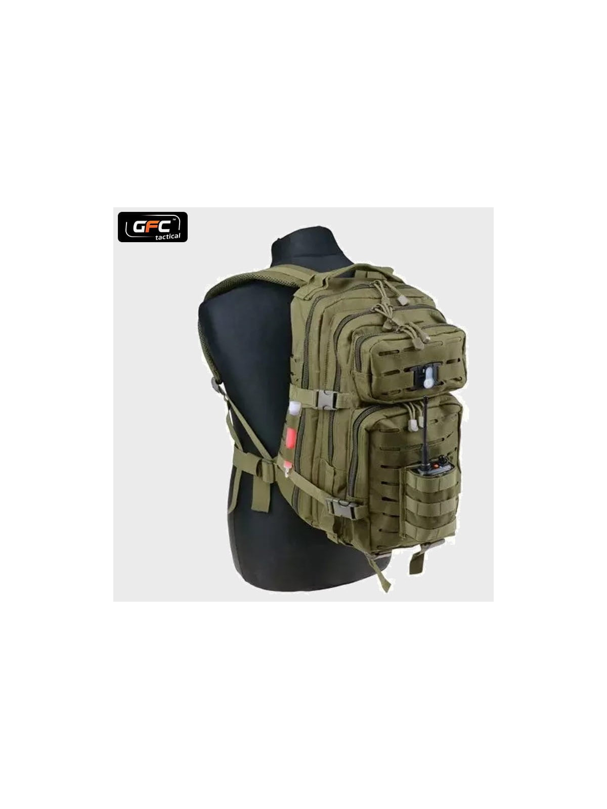GFC TACTICAL PLECAK TAKTYCZNY ASSAULT LASER CUT 25L OLIWKOWY