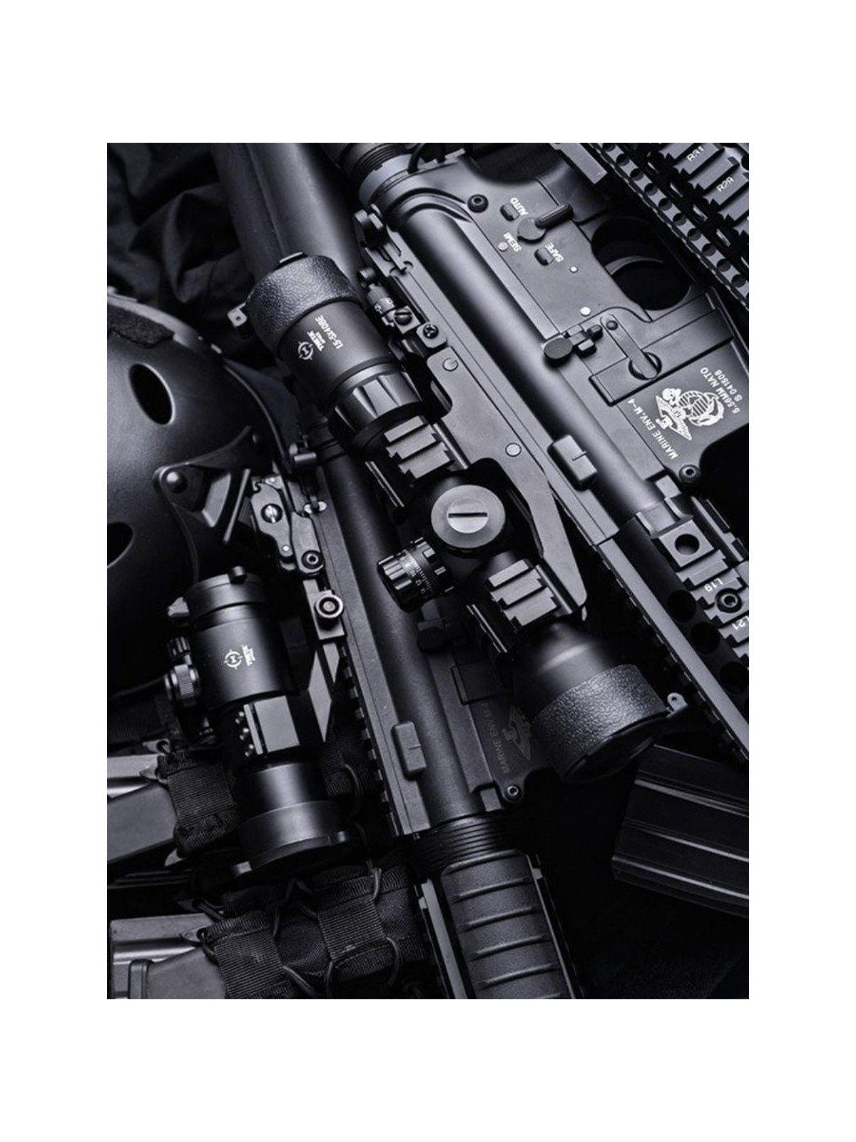 THETA OPTICS Luneta celownicza 1,5-5x40 BE do wiatrówki ASG