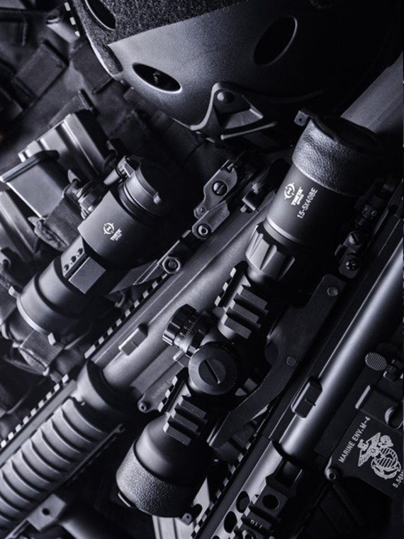 THETA OPTICS Luneta celownicza 1,5-5x40 BE do wiatrówki ASG