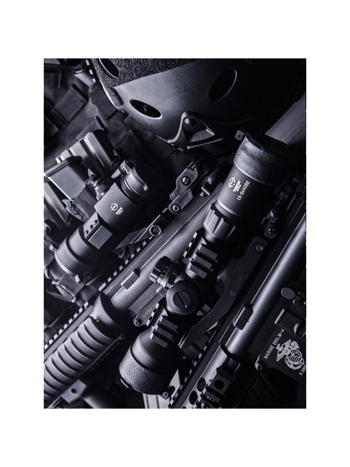 THETA OPTICS Luneta celownicza 1,5-5x40 BE do wiatrówki ASG