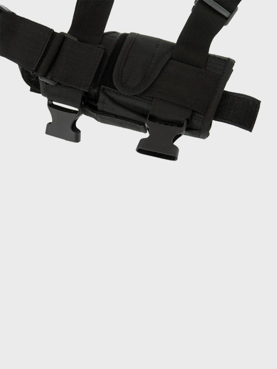 GFC TACTICAL KABURA UDOWA Z ŁADOWNICĄ NA MAGAZYNEK CZARNA