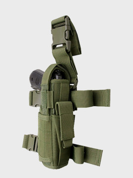 GFC TACTICAL KABURA UDOWA Z ŁADOWNICĄ NA MAGAZYNEK OLIWKOWA