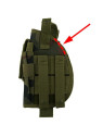 GFC TACTICAL Kabura uniwersalna z ładownicą na magazynek pistoletowy wz.93