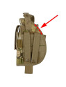 GFC TACTICAL Kabura uniwersalna z ładownicą na magazynek pistoletowy multicam