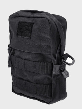 GFC TACTICAL ŁADOWNICA CARGO Z KIESZONKĄ CZARNA
