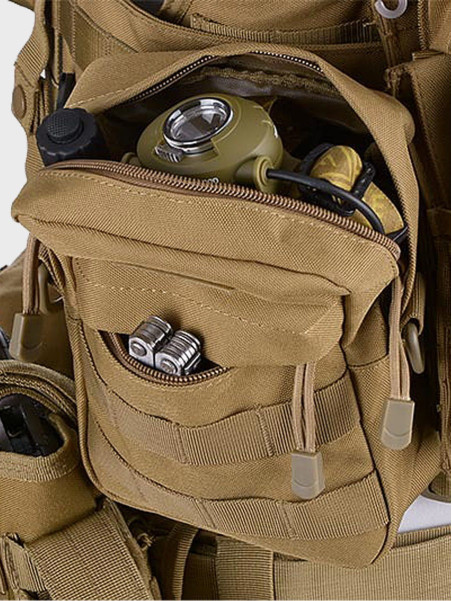 GFC TACTICAL ŁADOWNICA CARGO Z KIESZONKĄ OLIWKOWA