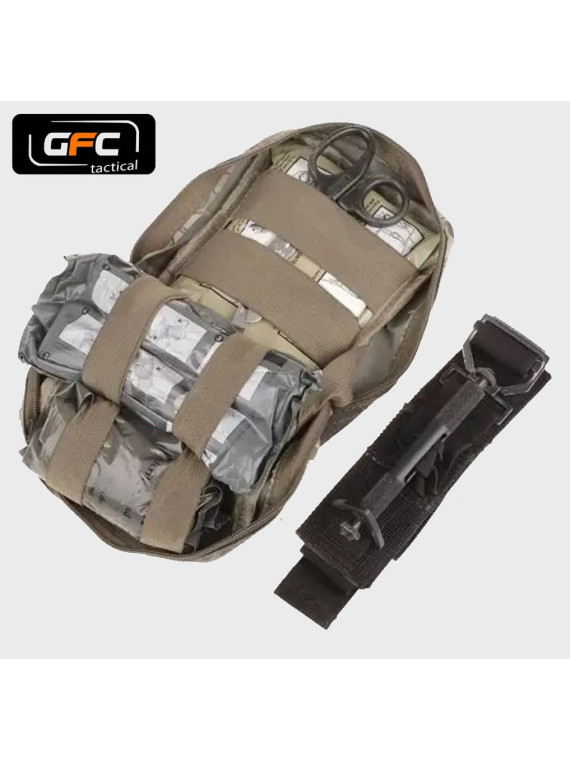GFC TACTICAL ZASOBNIK MEDYCZNY MOLLE MULTICAM