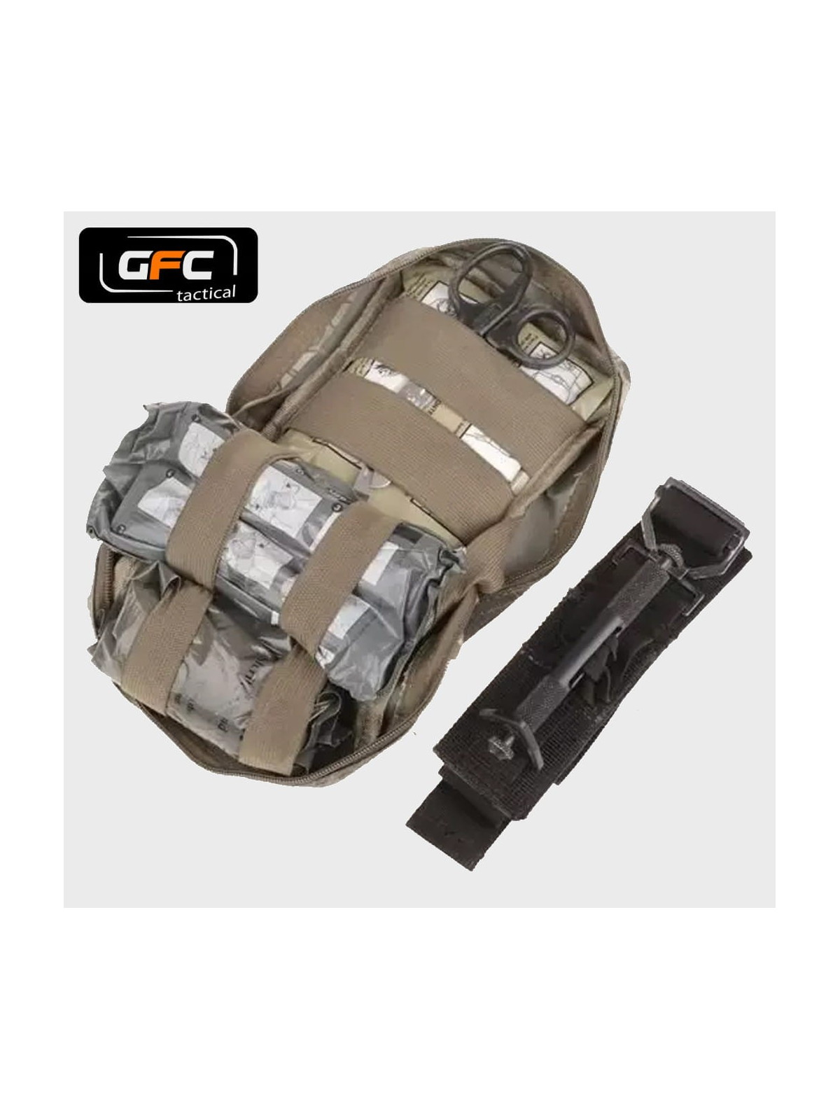 GFC TACTICAL ZASOBNIK MEDYCZNY MOLLE MULTICAM