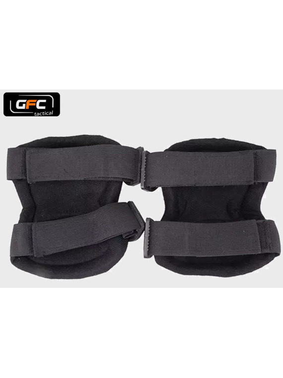 GFC TACTICAL ZESTAW OCHRANIACZY NA KOLANA FUTURE CZARNY