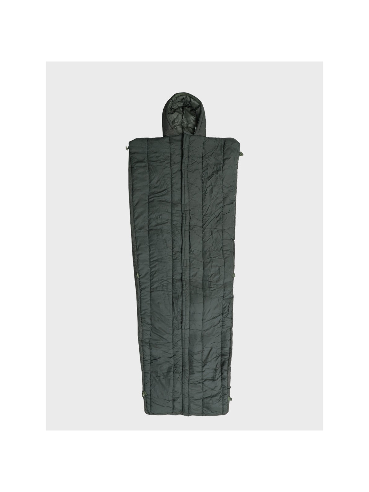 FOSTEX GARMENTS Śpiwór Puchowy z kapturem Garments Commander do -15°C 240cm x 83cm Zielony