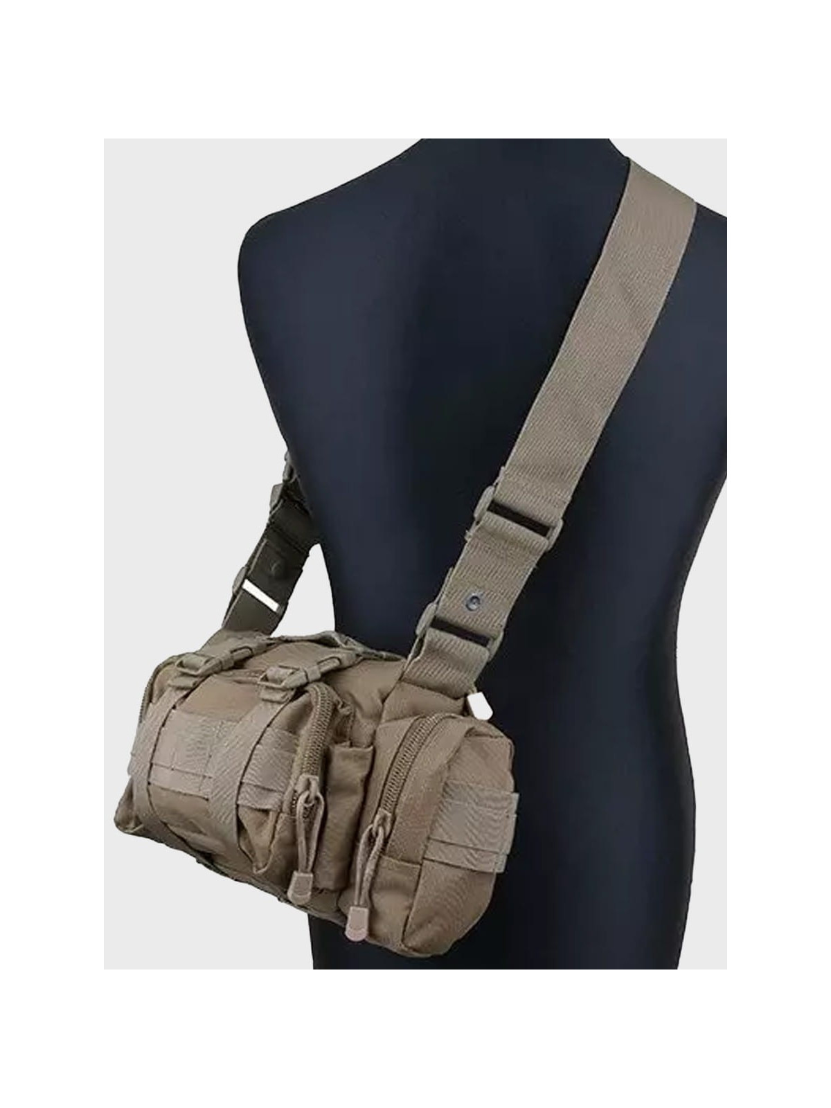 GFC TACTICAL TORBA INŻYNIERSKA NERKA TAN
