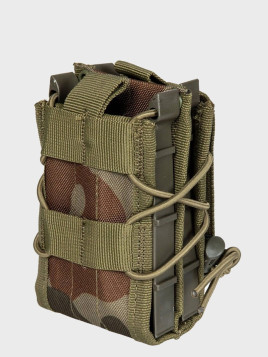 GFC TACTICAL Ładownica na 2 magazynki M4/M16, AK, Grot, Beryl typu Shingle molle wz.93