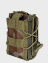 GFC TACTICAL Ładownica na 2 magazynki M4/M16, AK, Grot, Beryl typu Shingle molle wz.93