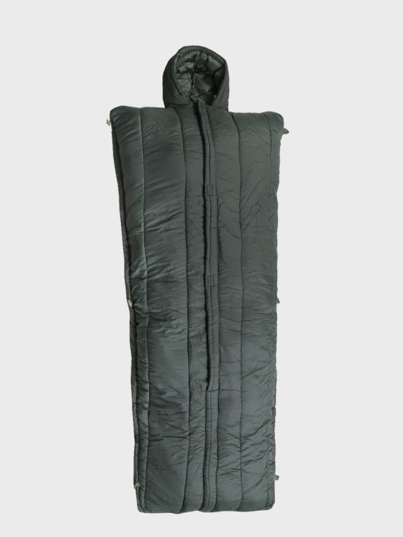 FOSTEX GARMENTS Śpiwór Puchowy z kapturem Garments Commander do -15°C 240cm x 83cm Zielony