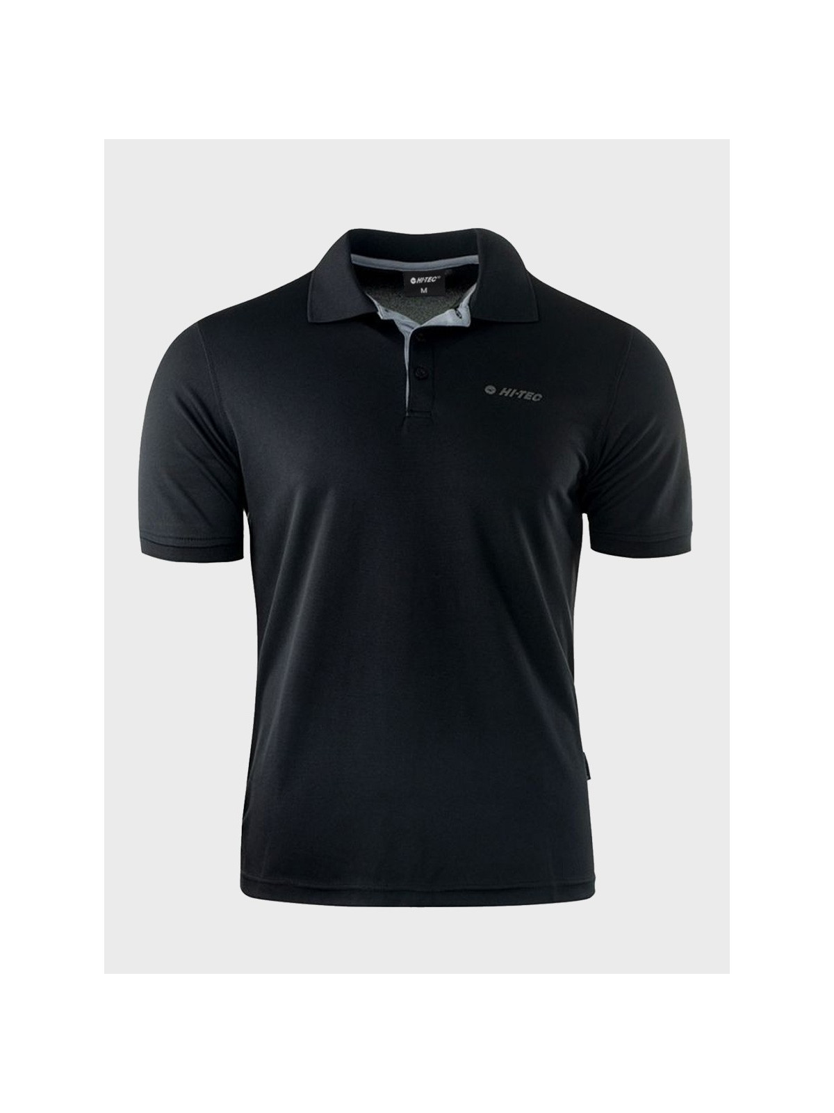 HI-TEC  Koszulka polo męska SITE II czarna XXL